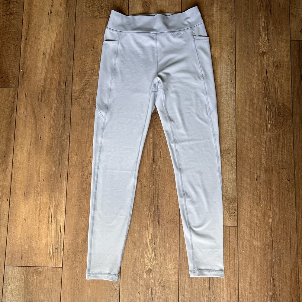 Light Blue High-Waist Performance Leggings